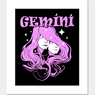 Gemini Sign Posters and Art